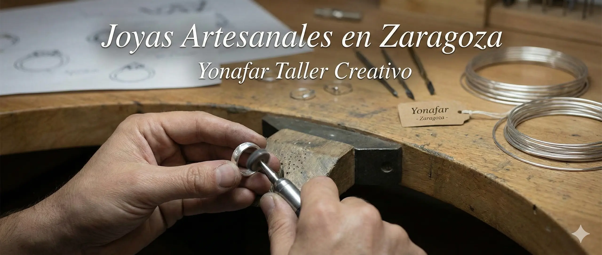Taller artesanal de joyería en Zaragoza