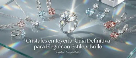 Dale luz a tu look. Descubre cómo los cristales en joyería pueden transformar tu estilo. Calidad artesanal y diseños únicos.