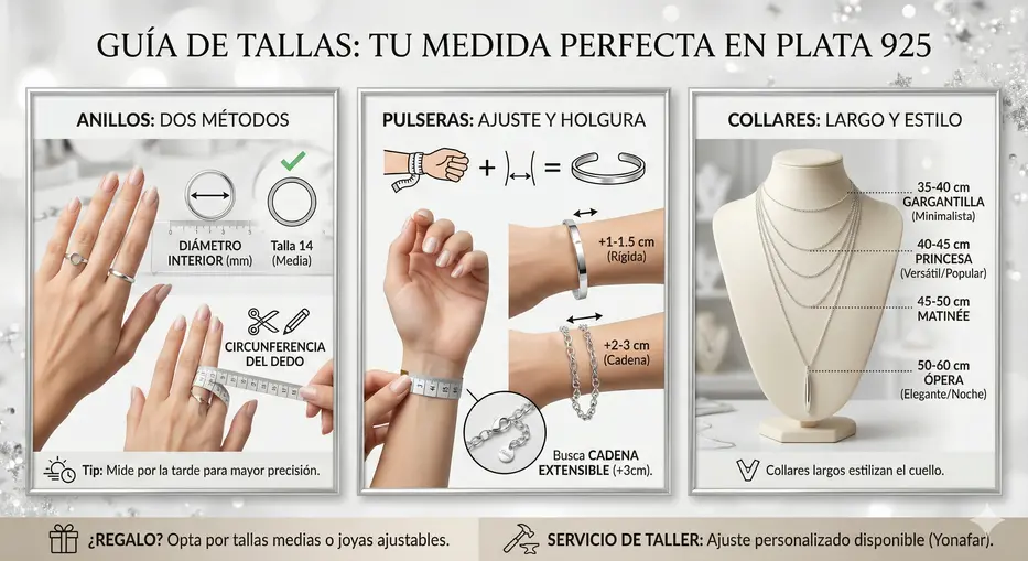 Cómo medir el diámetro de un anillo