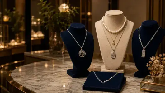 Collares en Zaragoza de plata 925, acero quirúrgico y perlas seleccionados por Yonafar